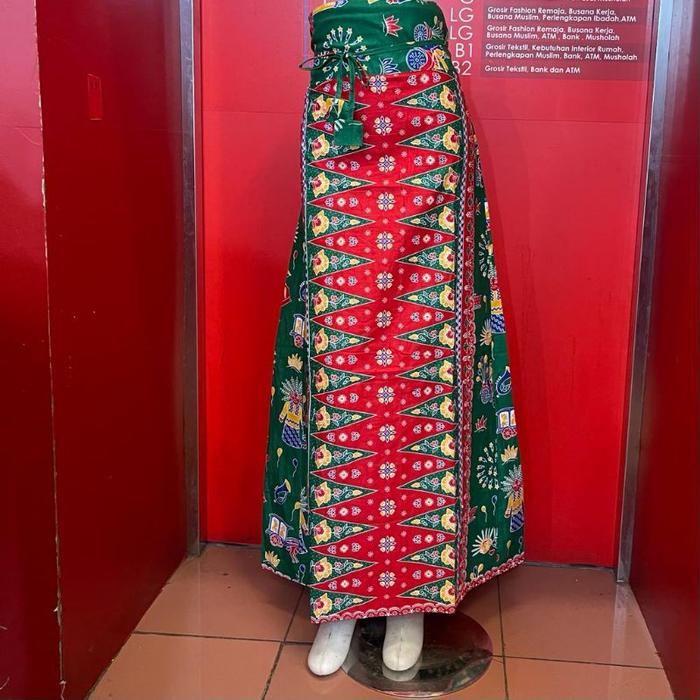 Rok Betawi Super Jumbo Ondel2 Katun Lembut