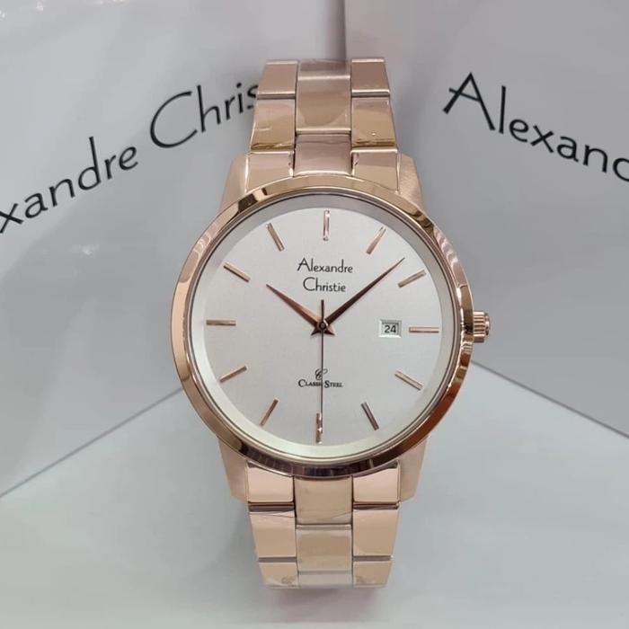 Jam Tangan Pria Alexandre Christie AC 8645 AC8645 Original Garansi Resmi 1 Tahun