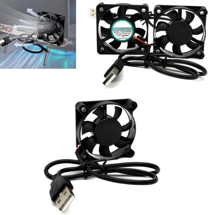 5V Brushless Cooling Fan USB Ventiliator PC Cool Gadgets 2500RPM Cooler Oil-impregnated PBT CPU Radi