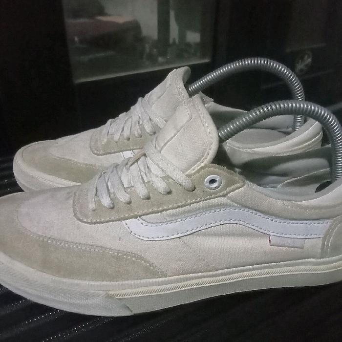 Sepatu Skate Vans Gilbert Crokett 2 Pro Marshmallow True White Original