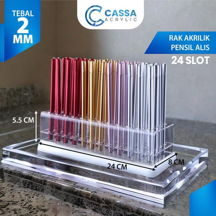 RAK AKRILIK PENSIL ALIS / ACRYLIC EYELINER MAKEUP / RAK KUAS AKRILIK -