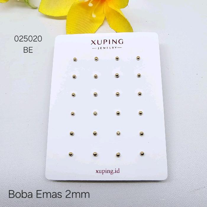 Anting Suweng Boba Emas | XUPING GRADE A