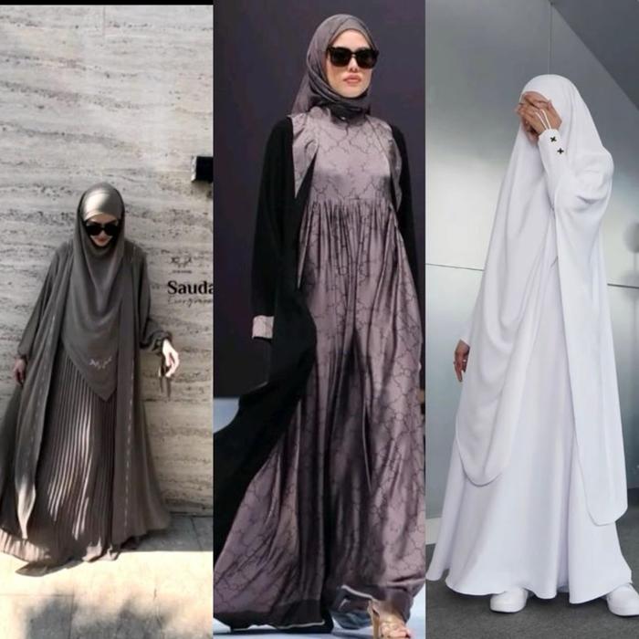 [ULYA HIJAB] GAMIS SYAR'I / DRESS SYAR'I " BRIANA, TSAMARA & ALEXIE SERIES " BY Ulya Hijab