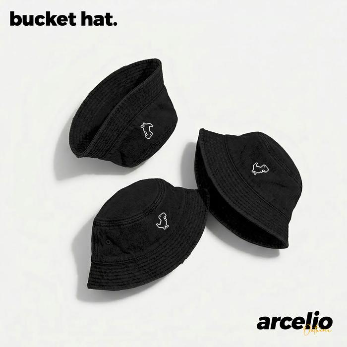 Topi Bucket Hat Premium Uniseks Logo 404 Error