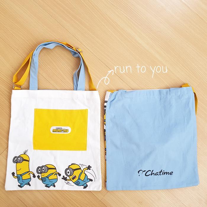 Tote Bag Minions X Chatime Original Premium