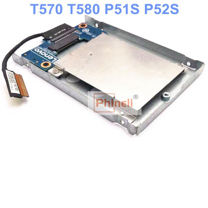 New SSD HDD NVMe M.2 Adapter Caddy & cable  For Lenovo ThinkPad T570