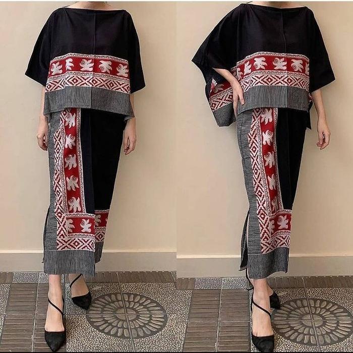 Batik Set Tania Batik setelan kebaya Lilit seragam kebaya Kondangan