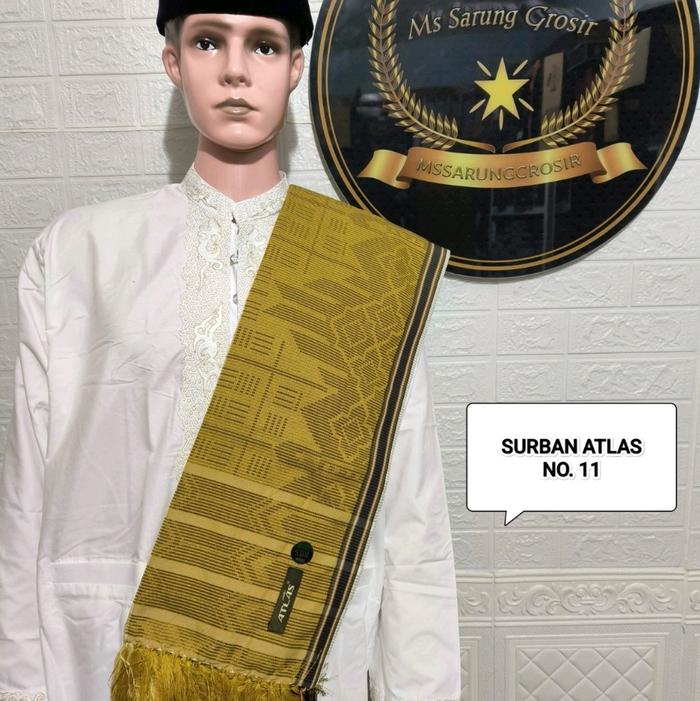Surban Atlas Sjd Jaquard Syal
