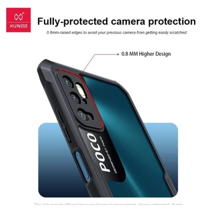 ORI Case Armor Xiaomi Poco X3 / Poco X3 Pro NFC / Poco M3 Pro / Poco X5 / Poco F5 Shockproof Protect