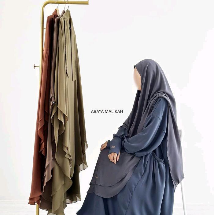 ARABIAN CHIFFON KHIMAR BY ABAYA MALIKAH