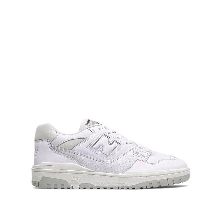 NEW BALANCE Men's Sneakers Shoes NB 550 Sepatu Sneakers Pria Original - White