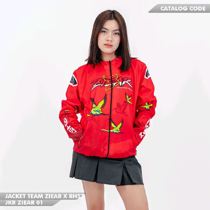 Jaket Parasut TEAM ZIEAR X RH57 Limited Edition 2026 | JKR ZIEAR 01|