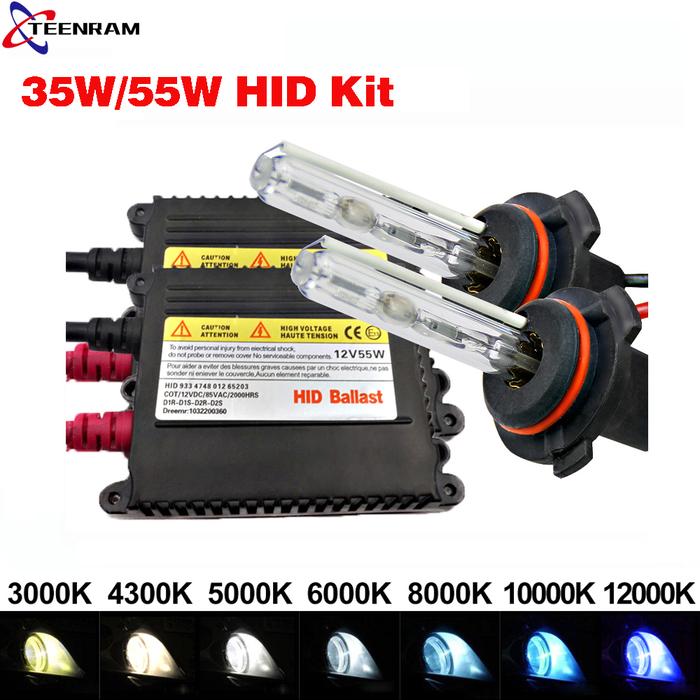 Xenon H7 35W 55W Slim Ballast Kit HID Xenon Headlight Bulb 12V H1 H4