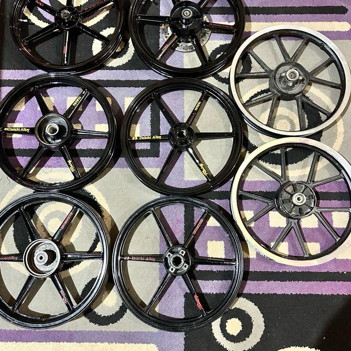 Velg daichi alloy dd yamaha,sd suzuki,nos copy daytona sd suzuki original