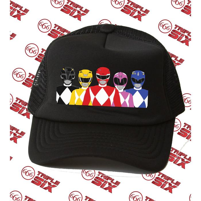 Topi Trucker PREMIUM POWER RANGERS Robot Keren