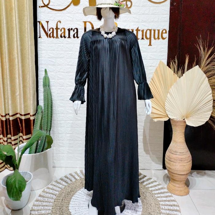 Gamis/iner plisket by Nafara De_Boutique