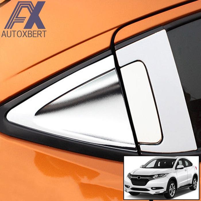 Chrome Rear Door Handle Bowl Cover Cup Cap Bezel Trim Molding Overlay