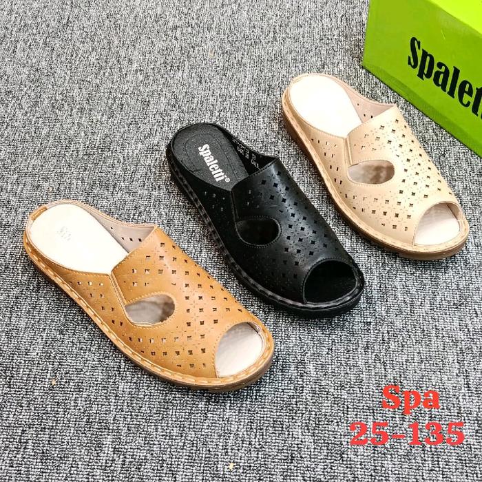 Spaletti Sandal Wandges Wanita Original Import Best quality