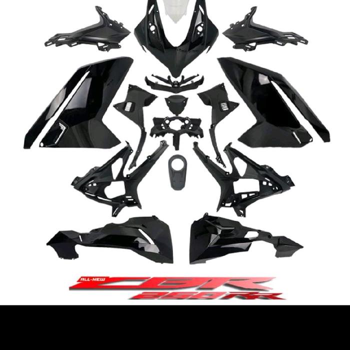 All-New CBR 250R Body Kit Hitam untuk Motor CBR 250R dengan Desain Modern dan Tahan Lama