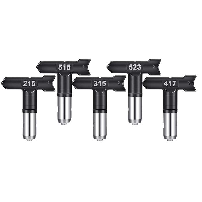 5 Pcs Spray Tips Reversible Spray Tip Airless Spray Nozzles For