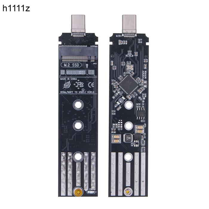 M.2 to USB 3.1 SSD Adapter Gen2 10G NVME USB Adapter M2 NVME/SATA to