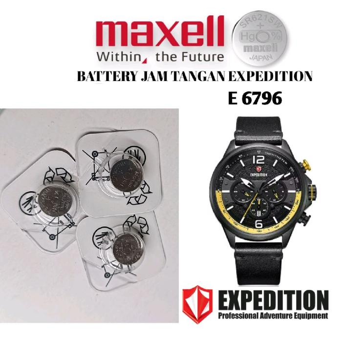 battrai jam tangan Expedition battrai pengganti battrai jam original e6796