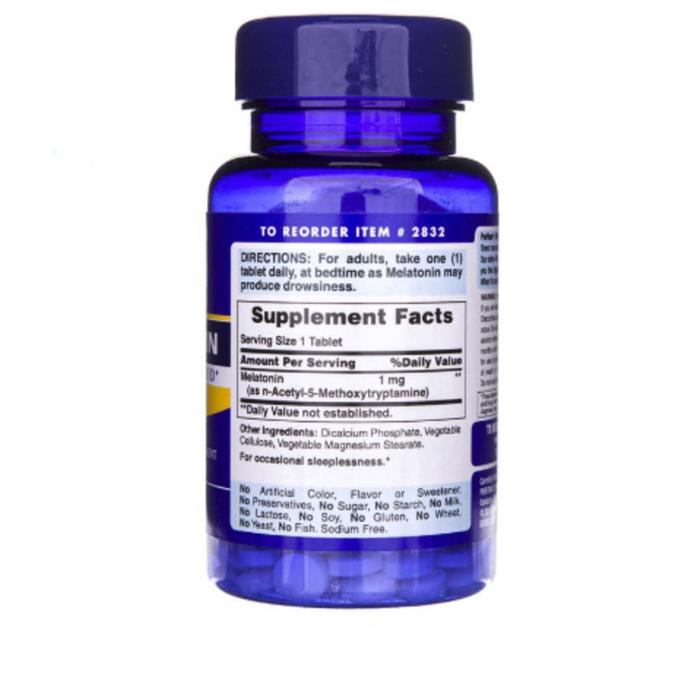 Puritan's Pride Melatonin 1 mg 90 kapsul gratis pengiriman