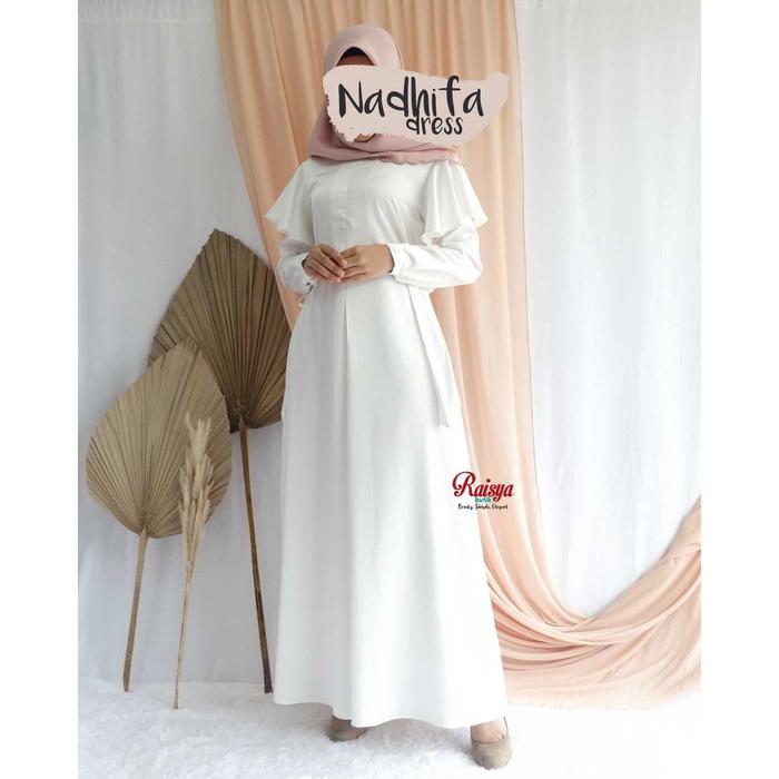Gamis Nadhifa Bahan Silk / Gamis Atau Dress Muslimah / Gamis Nadhifa