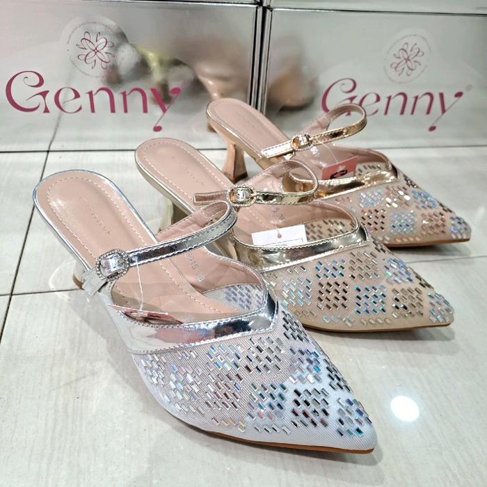 Bustong pesta wanita genny Sendal Shoes