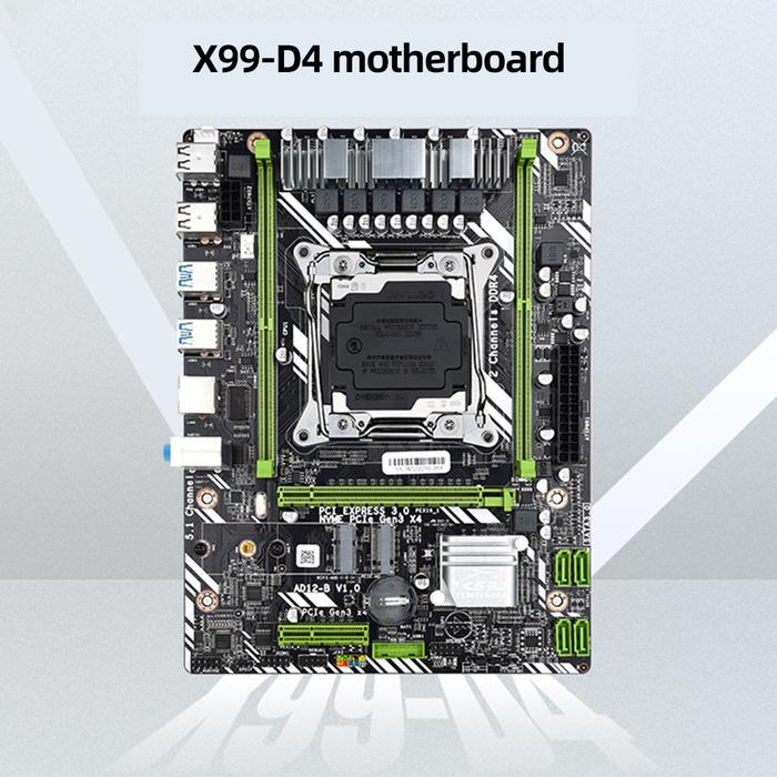 PC MainBoard X99-D4 M-ATX LGA2011 V3/V4 Motherboard 64GB 2 DDR4 ECC