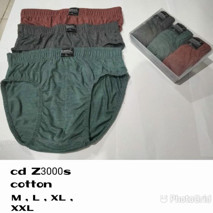 celana dalam pria segitiga isi 3pcs Z3000s CD pria dewasa