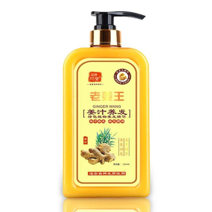 Old Ginger Juice Shampoo Smoothing Moisturize Anti-Dandruff Itching