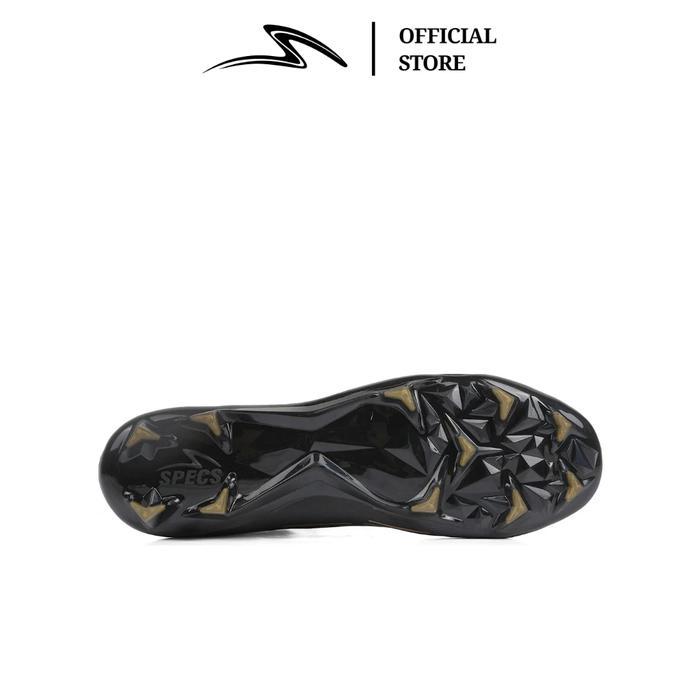 NEW SPECS SEPATU SEPAK BOLA LIGHTSPEED REBORN FG BLACK PALE GOLD SPE1010209 ORI