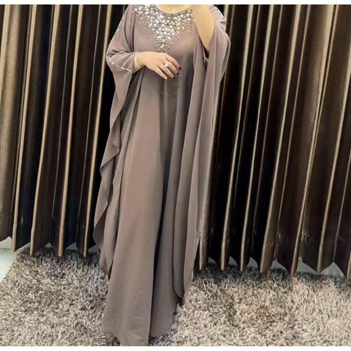 TERBARU Kaftan Dubai Srosky Ceruty Meh Original
