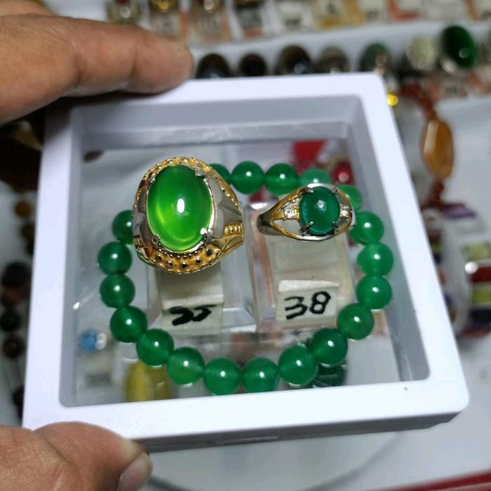 batu cincin anggur ijo pacitan satu paket