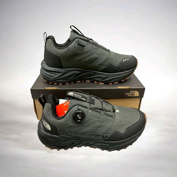Sepatu The NORTH Face GTR Boa System Green 100% Original Store Guarantee