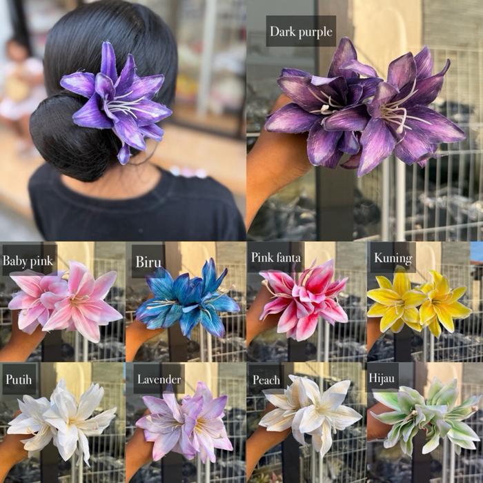 BUNGA TANGKAI LOTUS/BUNGA HAIRDO