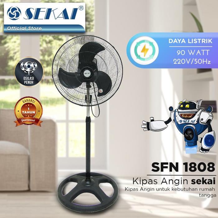 Sekai Kipas Angin Tumpu Stand Fan 18 Inch SFN 1808
