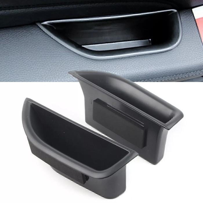 Interior Door Handle Storage Box For Mercedes Benz E Class W212 2010-2015 Container Holder Tray Acce