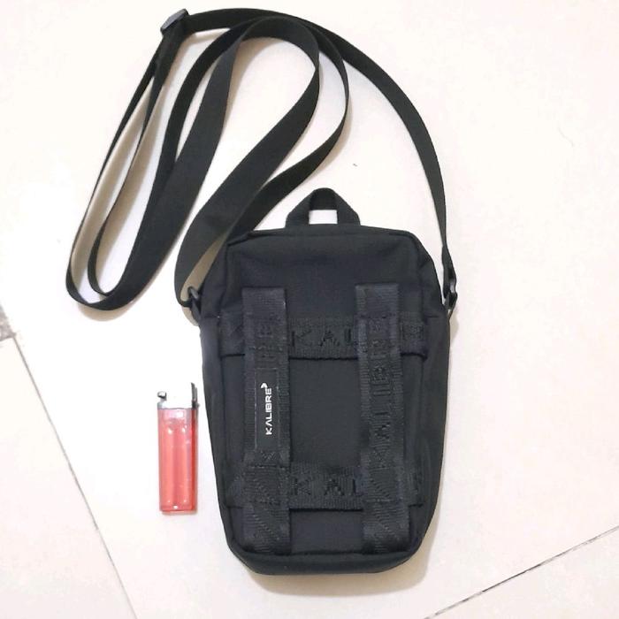 Pouch tas HP tas selempang pria kalibre pathein original preloved second like new seperti baru