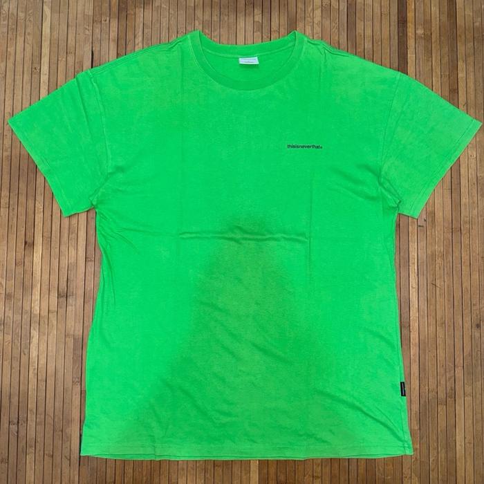 THISISNEVERTHAT STREETWEAR SKATEBOARDING BASIC SMALL LOGO SHORT SLEEVE TSHIRT