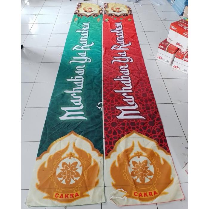 Safitiri  Umbul-Umbul Full Print Custom Kain Import