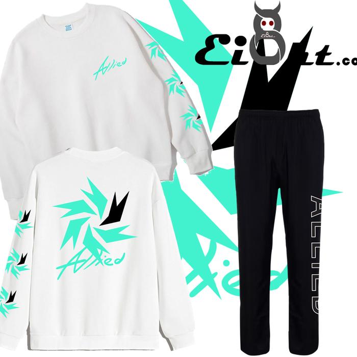 Sweater Crewneck Stelan Zin Lee | Zack Lee Allied 4 Men Crew Manhwa Outfit