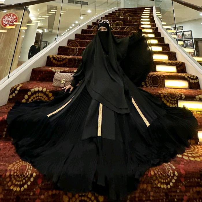 GAMIS SYARI HAZIQA KHIMAR NIQAB