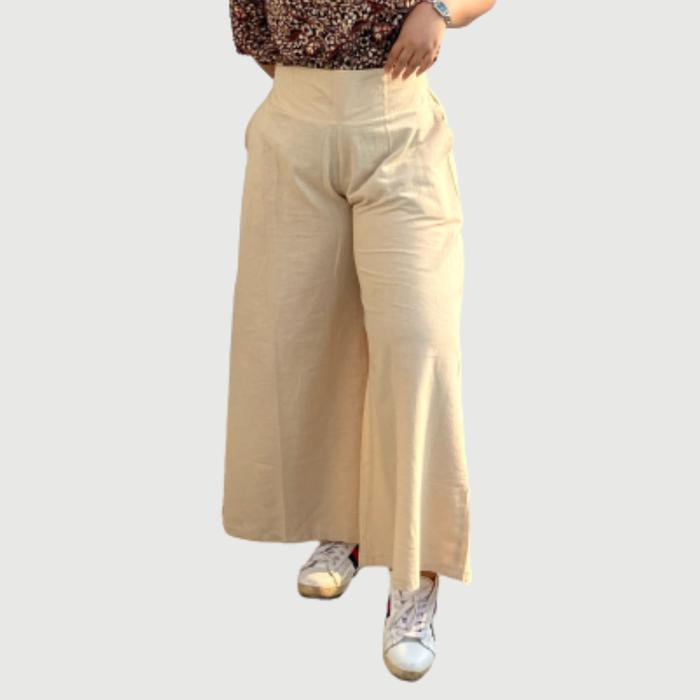 KC708 Kulot linen / linen pants / kulot linen big size/ celana panjang jumbo TERBARU
