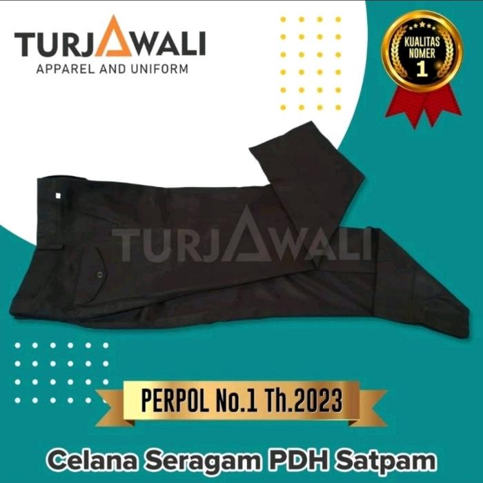 Celana PDH Satpam, Celana PDH Security, PDH Satpam, Celana PDH, Seragam satpam terbaru Coklat Kerja 
