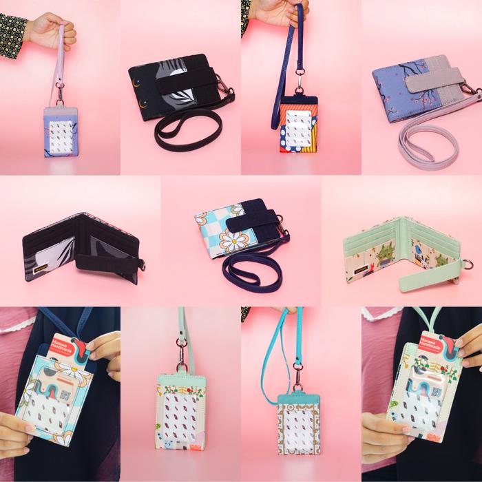 MARAWA Vela Lanyard Dompet ID Card Handmade Etnik Bertali