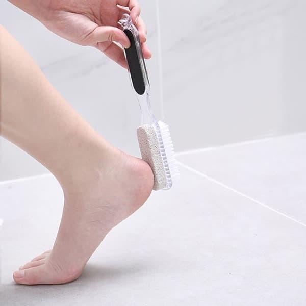 Alat Gosok Kaki Tumit Pecah Pecah Pedicure Perawatan kaki 4in1 LENGKAP