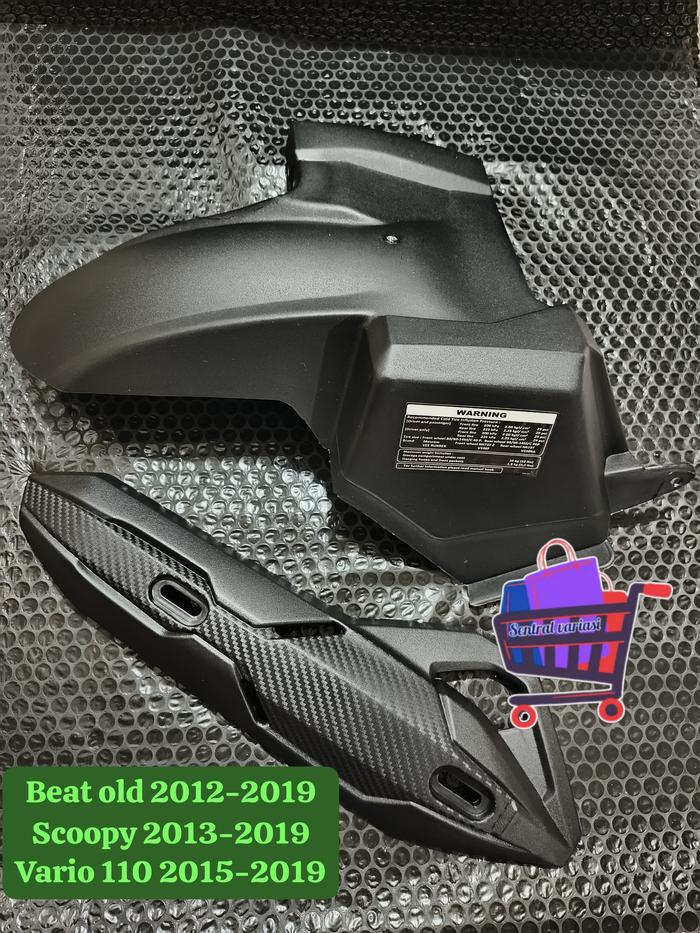 Hugger Spakbor Kolong AIRBLADE MOTOR BEAT OLD ESP F1 POP 2012-2019 ,SCOOPY 2013-2020 2015-2019,VARIO