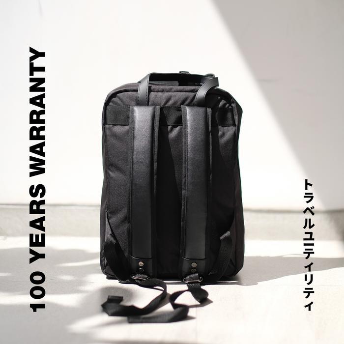 Exclusive Sale Tfg Backpack Tas Ransel Tas Pria St Moritz 444 Black Lifetime Warranty Pasti Ori